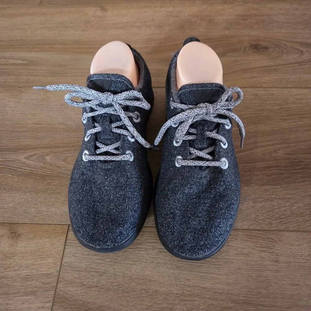 Allbirds Womens Wool Runners Charcoal Black Merino Wool Sneakers US 9‎ WR W9